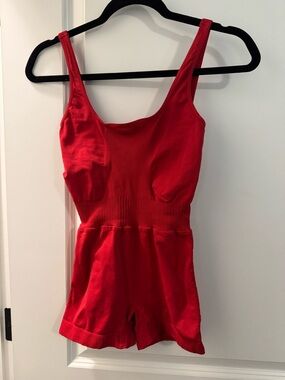 FP Movement by Free People Red Runsie XS/S